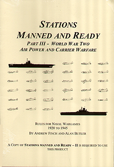 Spirit Games (Est. 1984) - Supplying role playing games (RPG), wargames rules, miniatures and scenery, new and traditional board and card games for the last 20 years sells Stations Manned and Ready Part 3: World War Two Air Power and Carrier Warfare