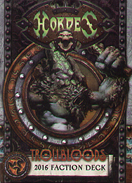 Spirit Games (Est. 1984) - Supplying role playing games (RPG), wargames rules, miniatures and scenery, new and traditional board and card games for the last 20 years sells Hordes: Trollblood 2016 Faction Deck MKIII