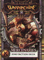 Spirit Games (Est. 1984) - Supplying role playing games (RPG), wargames rules, miniatures and scenery, new and traditional board and card games for the last 20 years sells Warmachine: Mercenaries 2016 Faction Deck MKIII